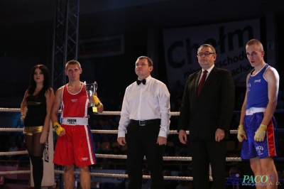  Reprezentanci Klubu Sportowego PACO podczas IV Gali Sportów Walki w Chełmie - 25.10.2014_62