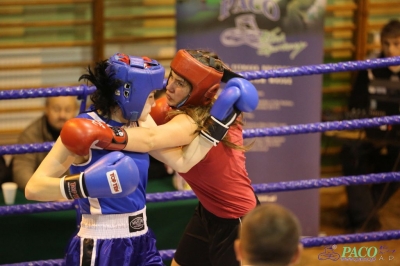 Towarzyski Mecz Bokserski - MKS II LO Chełm vs Klub Sportowy Paco: Natalia Nazar vs Aleksandra Ziółek