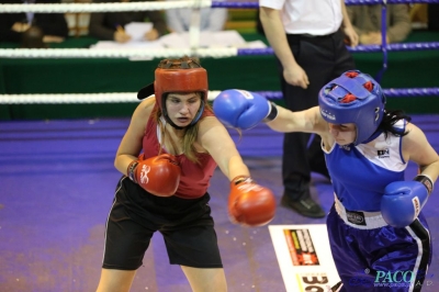 Towarzyski Mecz Bokserski - MKS II LO Chełm vs Klub Sportowy Paco: Natalia Nazar vs Aleksandra Ziółek