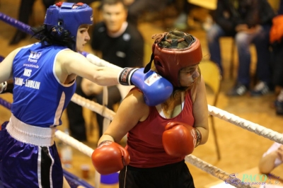 Towarzyski Mecz Bokserski - MKS II LO Chełm vs Klub Sportowy Paco: Natalia Nazar vs Aleksandra Ziółek