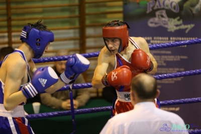 Towarzyski Mecz Bokserski - MKS II LO Chełm vs Klub Sportowy Paco:Michał Klimek vs Kacper Stadnicki