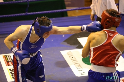 Towarzyski Mecz Bokserski - MKS II LO Chełm vs Klub Sportowy Paco: Arkadiusz Neczaj vs Marek Bogusz